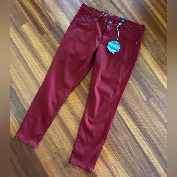 NWT! AG • Adriano Goldschmied • Legging Ankle • Rich Scarlet • 31 • Retail $178 - Picture 7 of 16